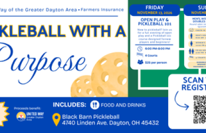 This event is being put on by Farmer's Insurance in partnership with United Way of the Greater Dayton Area